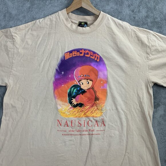 2D Fantasy x Mirai Studios Shirt Men XL Nausicaä of the Valley of the Wind Anime - Picture 4 of 9